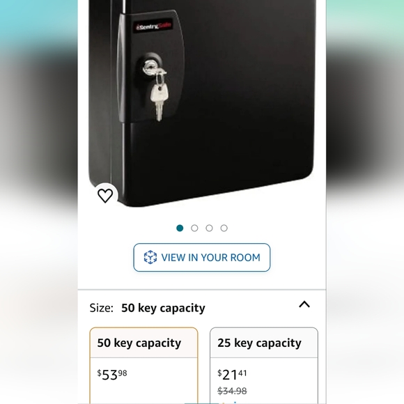 Sentry Safe Key Box KB-50, organizes 50 keys, New In Box - Picture 6 of 6